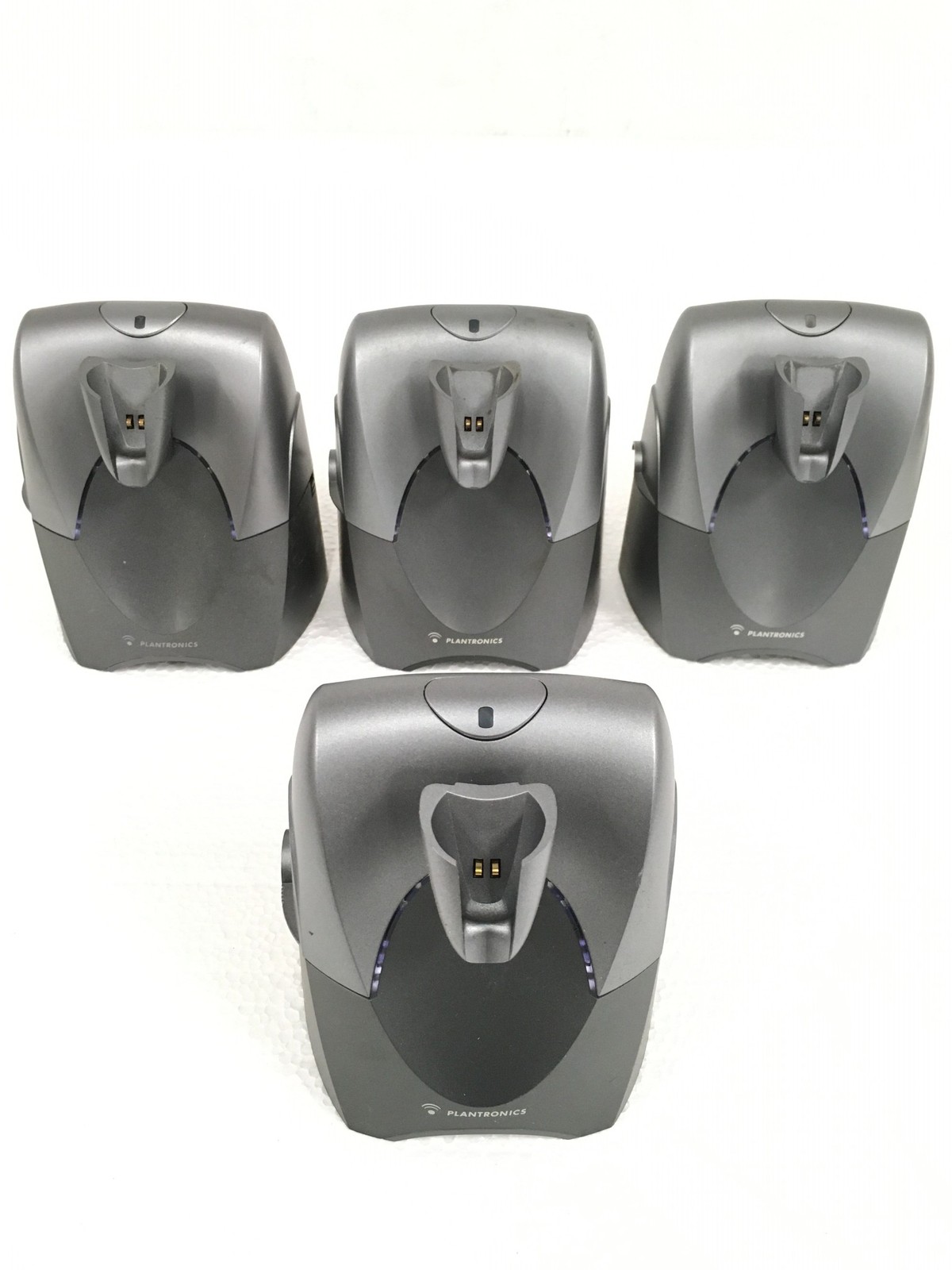 4x Plantronics CS55 Wireless Headset Charging Base Unit Only, No Ac Adapter
