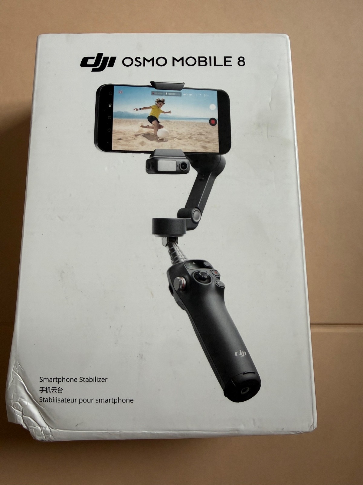 DJI Osmo Mobile 8- Smartphone Stabilizer, Black, New in Box