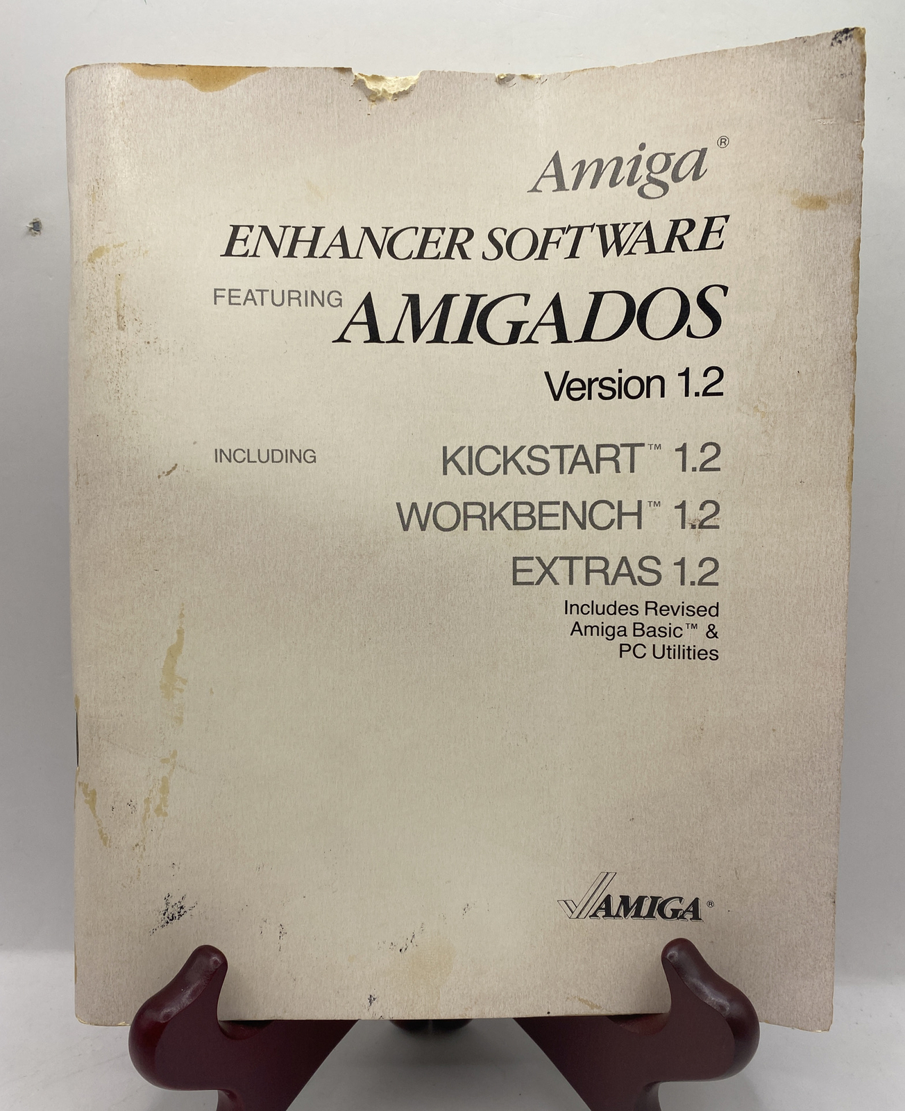 Amiga Enhancer Software, Featuring AmigaDOS 1.2, Commodore Amiga, Manual Only!