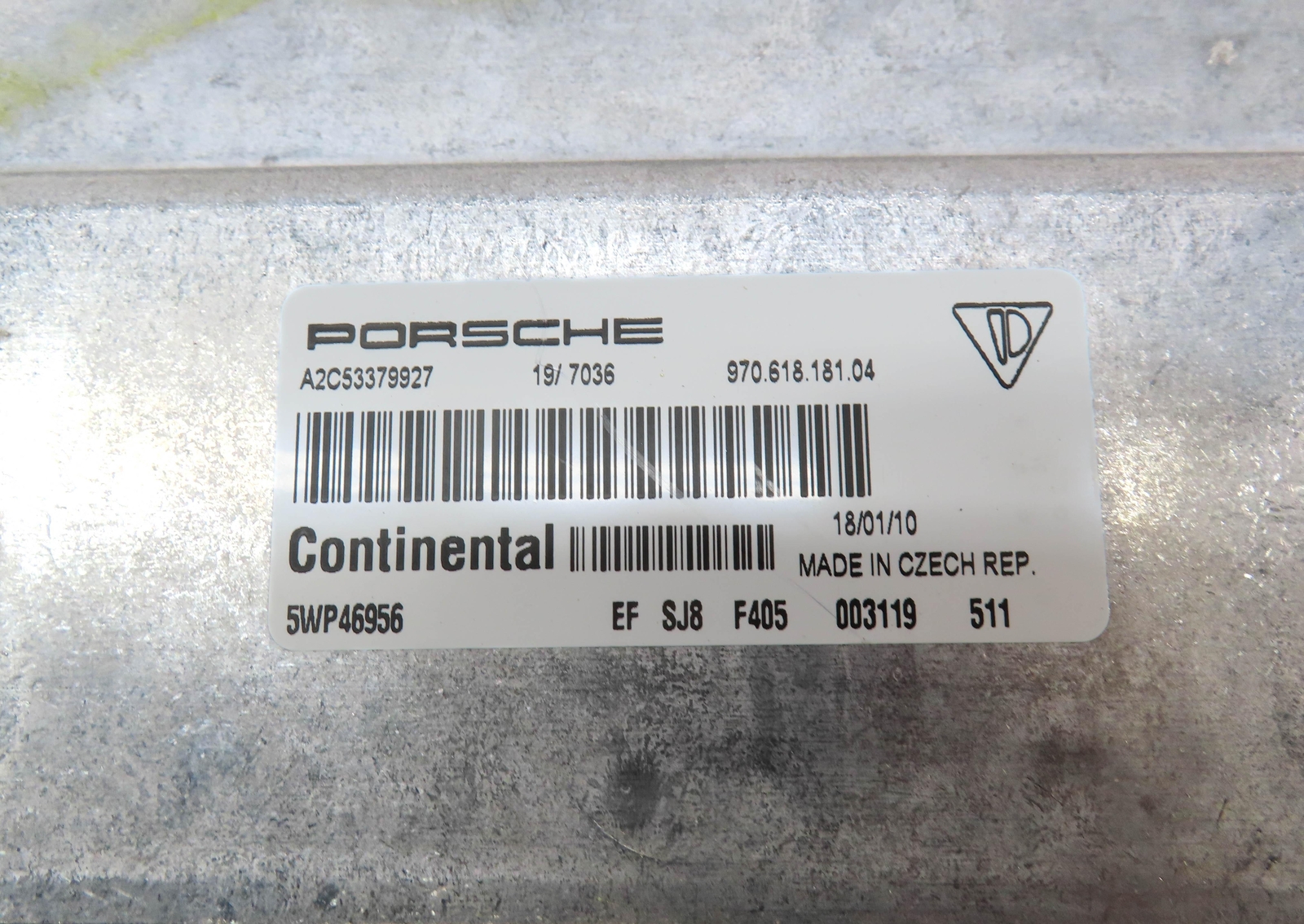 2010 PORSCHE PANAMERA (970 G1) KEYLESS ENTRY CONTROL MODULE COMPUTER