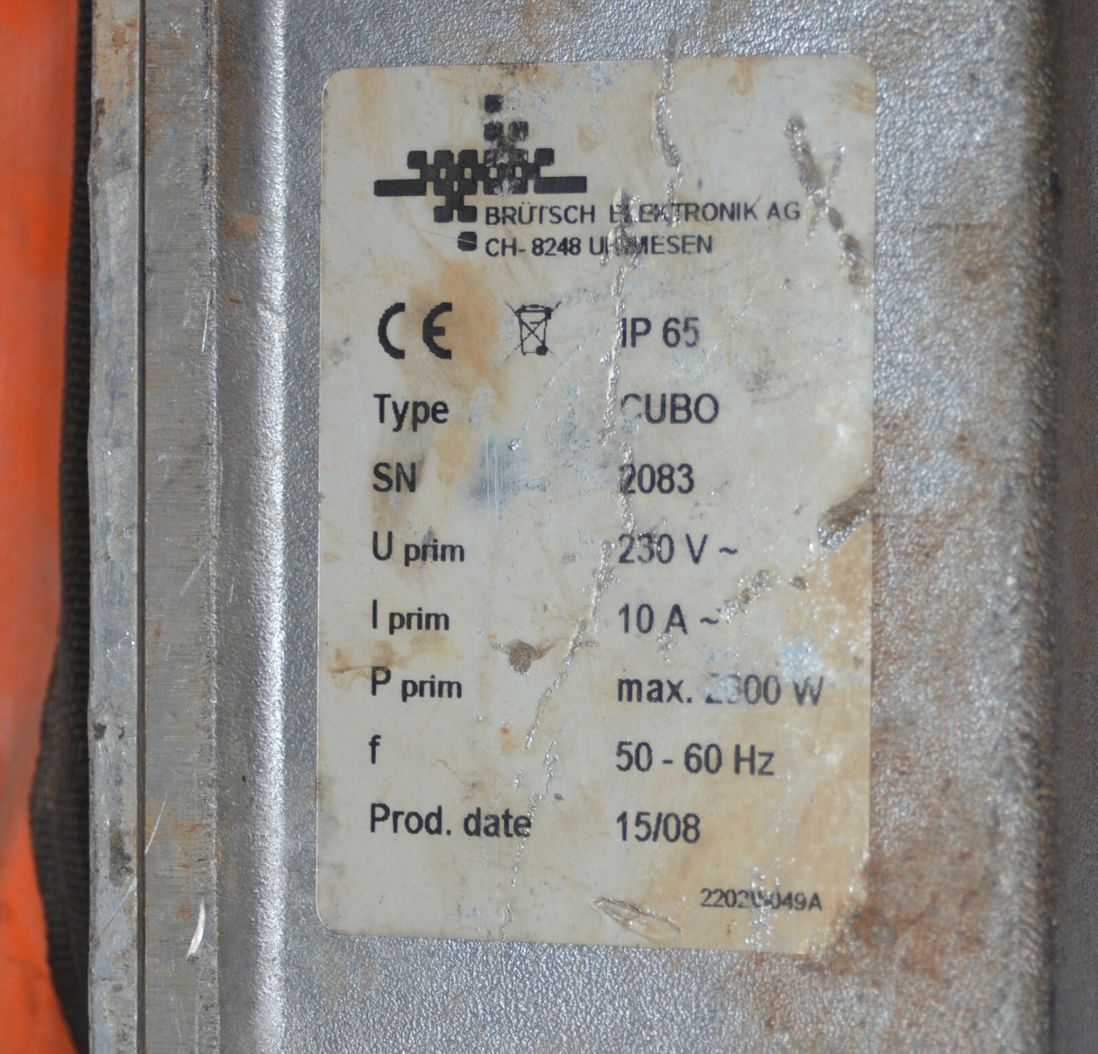 BRUTSCH Rollmaplast CUBO SYSTEM I/LI constant current electrofusion system