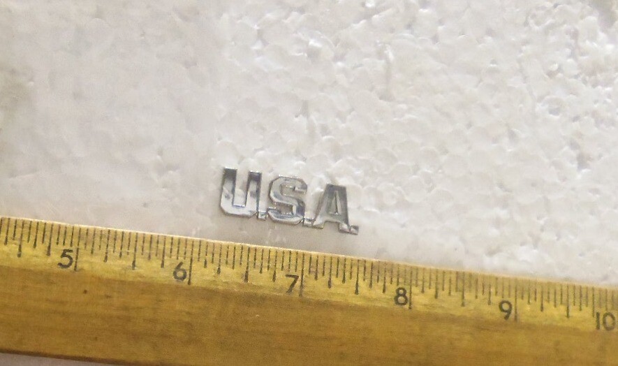 US Army - U.S.A. Script Pin
