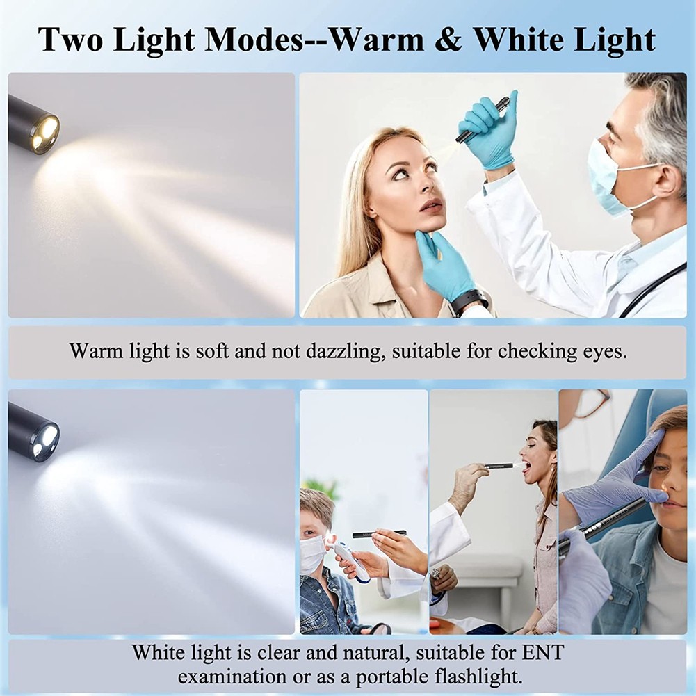 Pen Light with Pupil LED Penlights for Nurses Nursing Student A9O85400