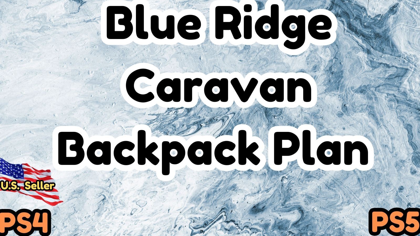 Blue Ridge Caravan Backpack Plan - Fallout76 - PS4/5  -  Rare