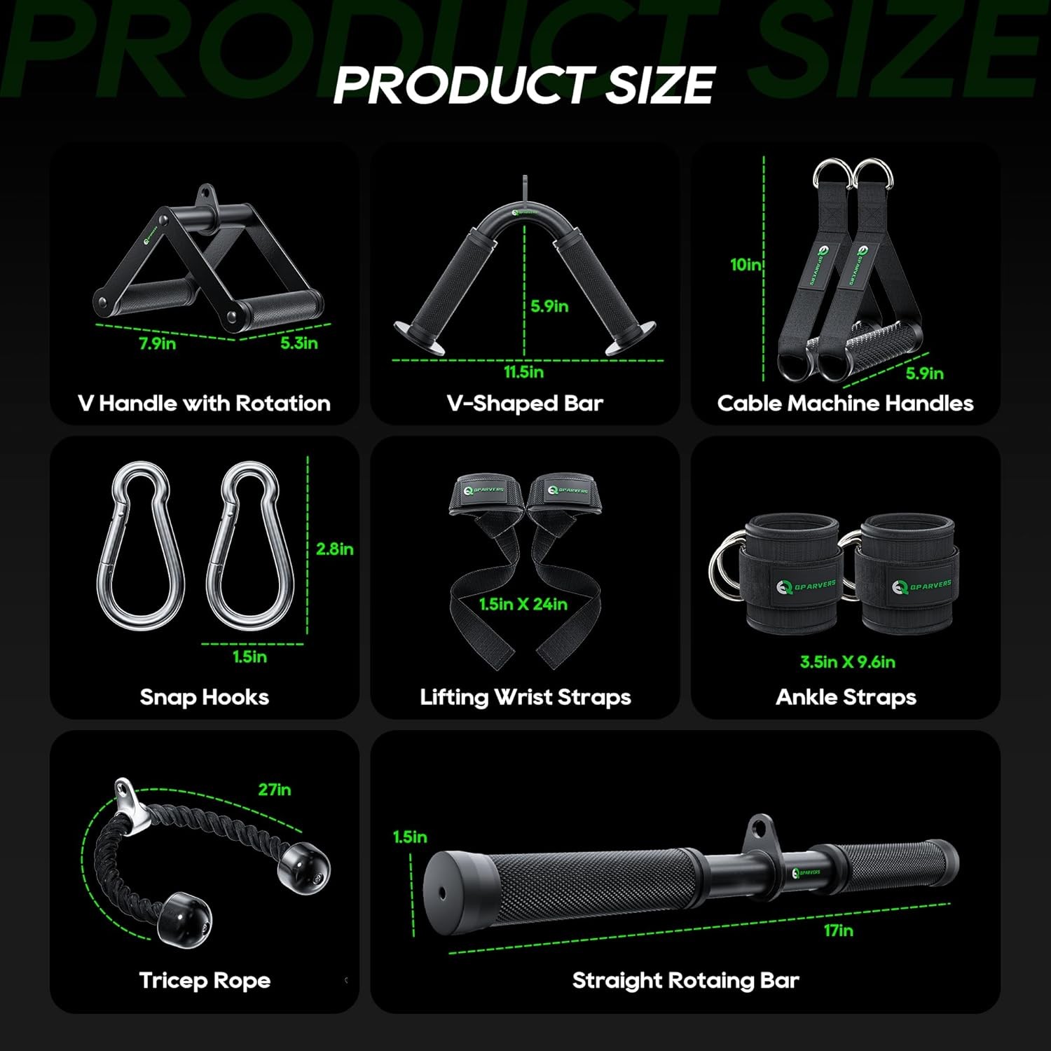 Cable Machine Attachment LAT Pulldown Attachments Cable Machine Accessories for