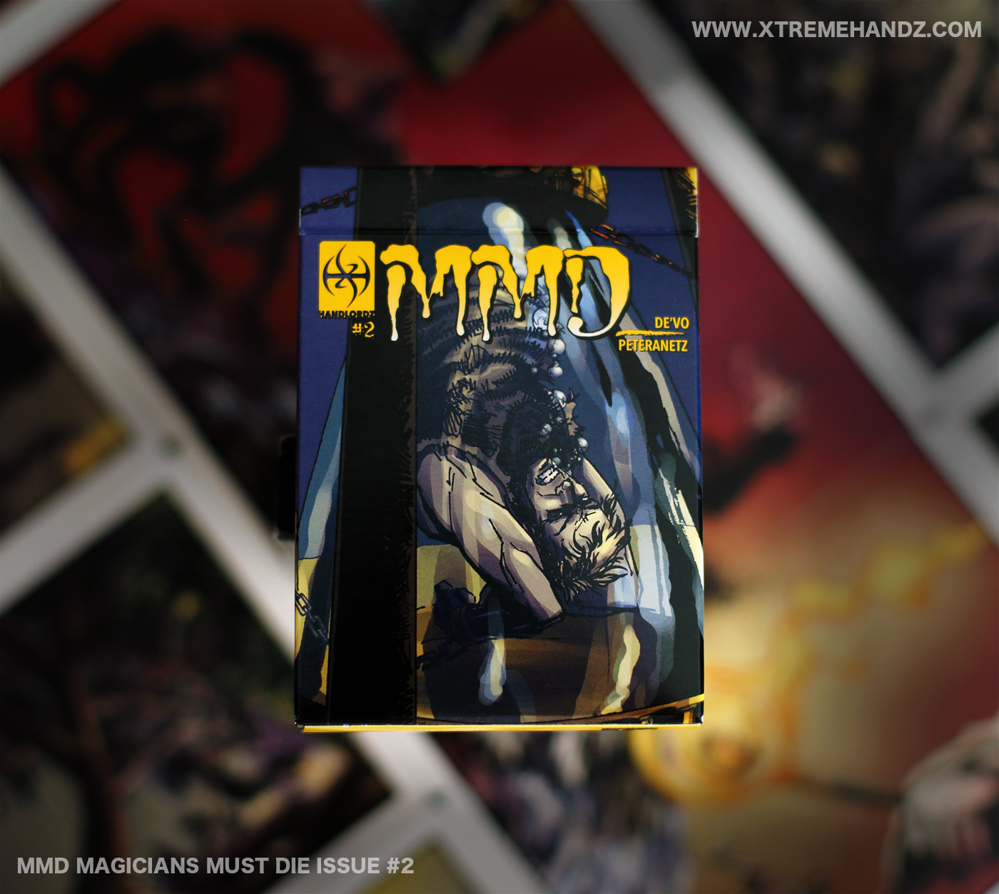 MMD #2 COMIC DECK OF PLAYING CARDS POKER SIZE BY HANDLORDZ LLC