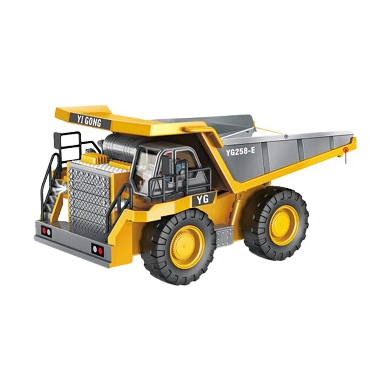 2.4G 9/11CH RC Excavator Bulldozer Construction Toys Remote Control Crawler