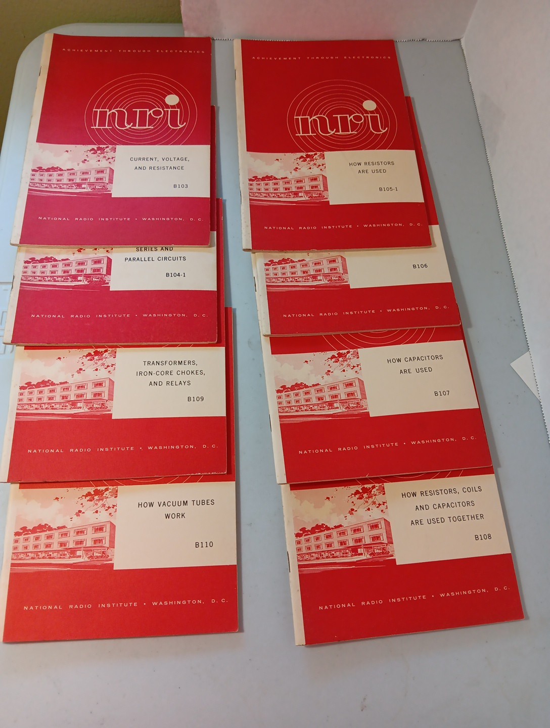 Vintage NRI National Radio Institute Course Booklets Lot of 38Books  1960's 70's