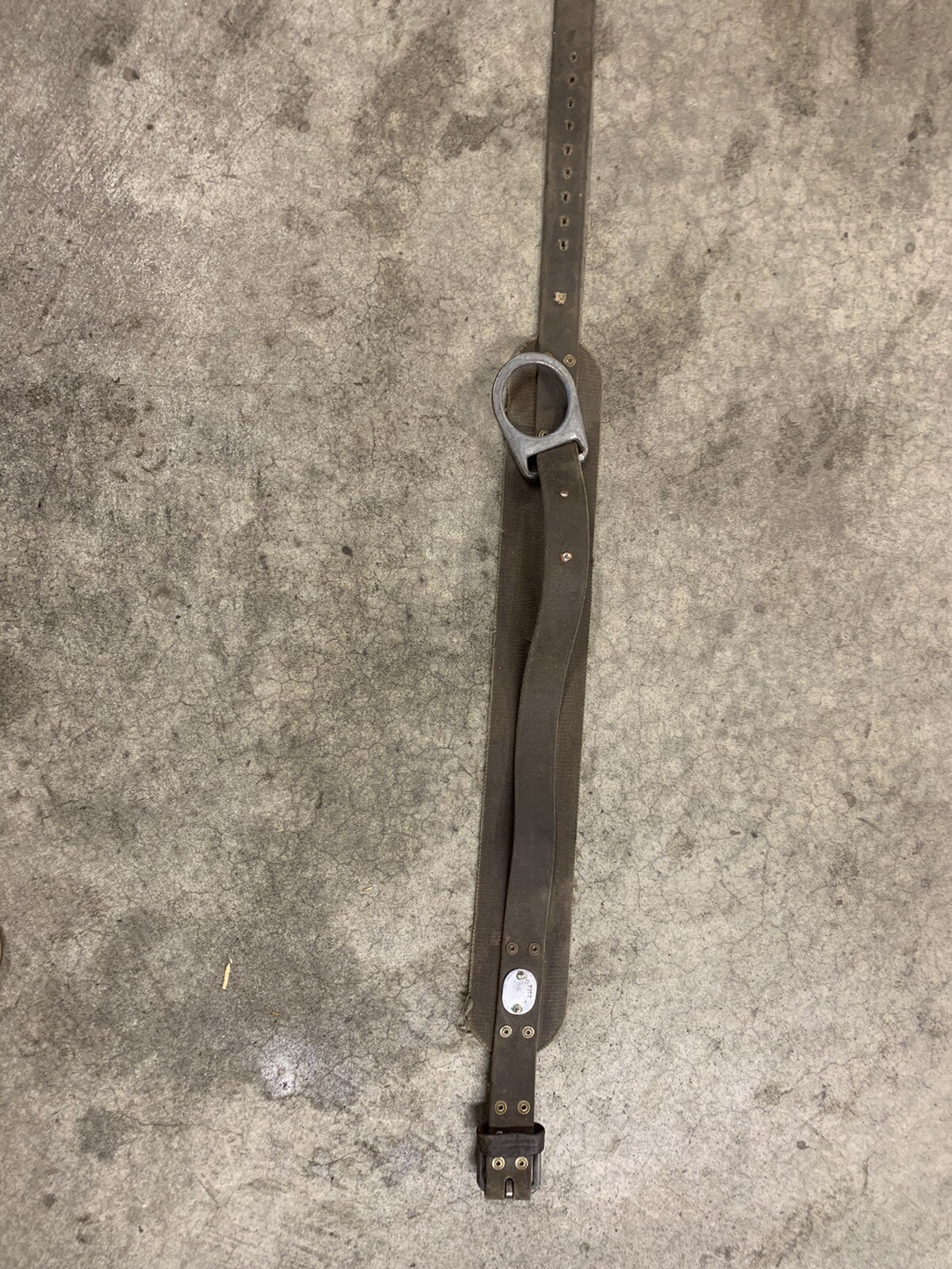 BUCKINGHAM L USED SINGLE D RING SAFETY CLIMBING BELT