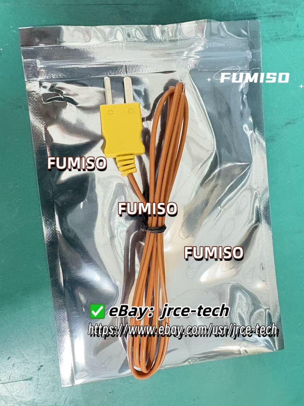 1PCS FLUKE 80PK-1 Type K Bead Temperature Probe -260°C to 500°F FLUKE 80PK-1*