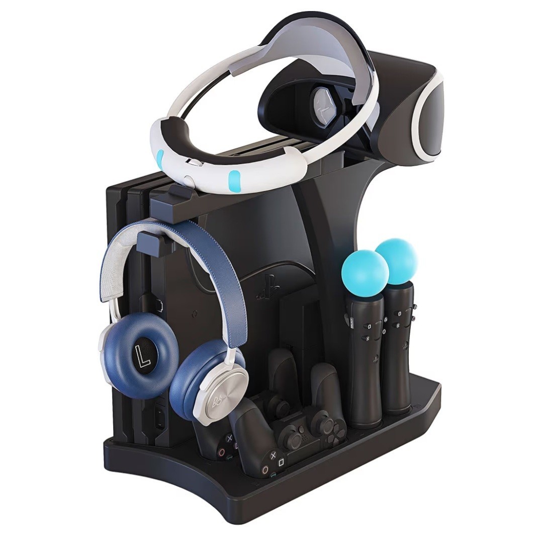 SKYWIN Multifunction Stand For PS4/OS4 Pro/ PS4 Slim/ PS VR Model SVR-717
