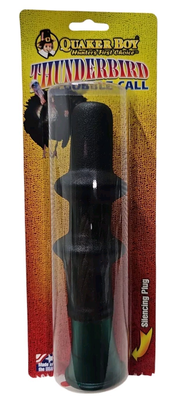 Turkey Locator Quaker Boy THUNDERBIRD Gobble Call Loud Extremely Effective New!