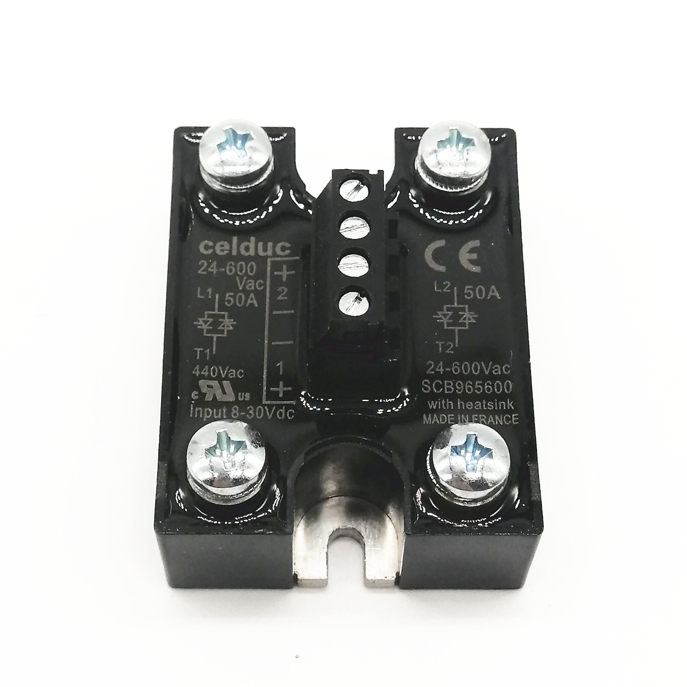 Celduc solid state relay SCB965600 50A 24-600VAC