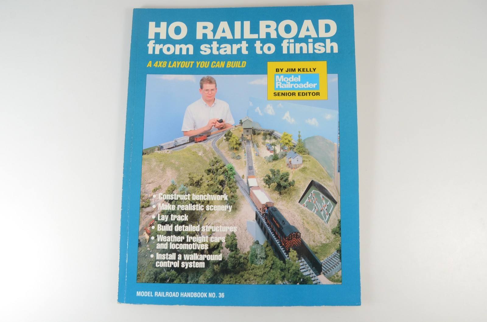 Model Railroadering Book Lot - Getting Started, Benchwork, Detailing, 4x8 Layout
