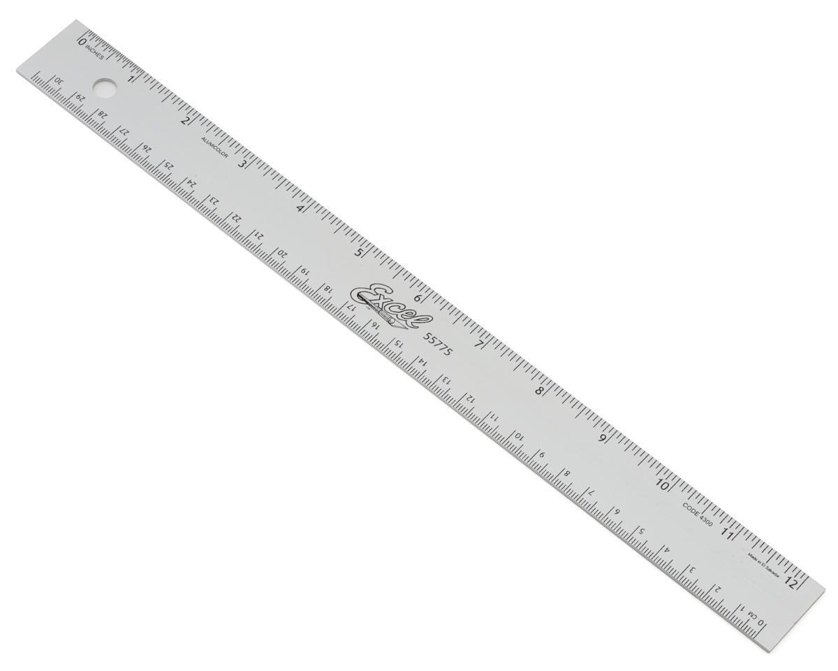 Excel 12" Aluminum Deluxe Conversion Ruler [EXL55775]