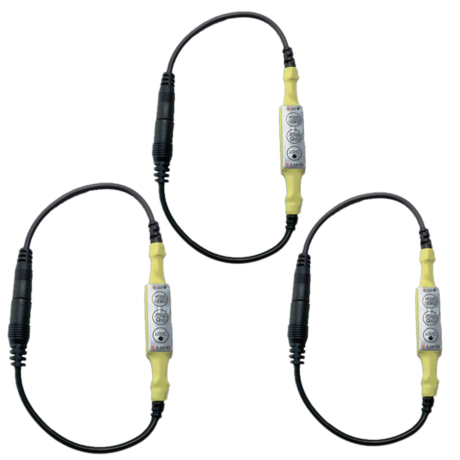 3 Flicker Effects Led Lighting Control Flame Simulation Fake Fire Props FFC3P