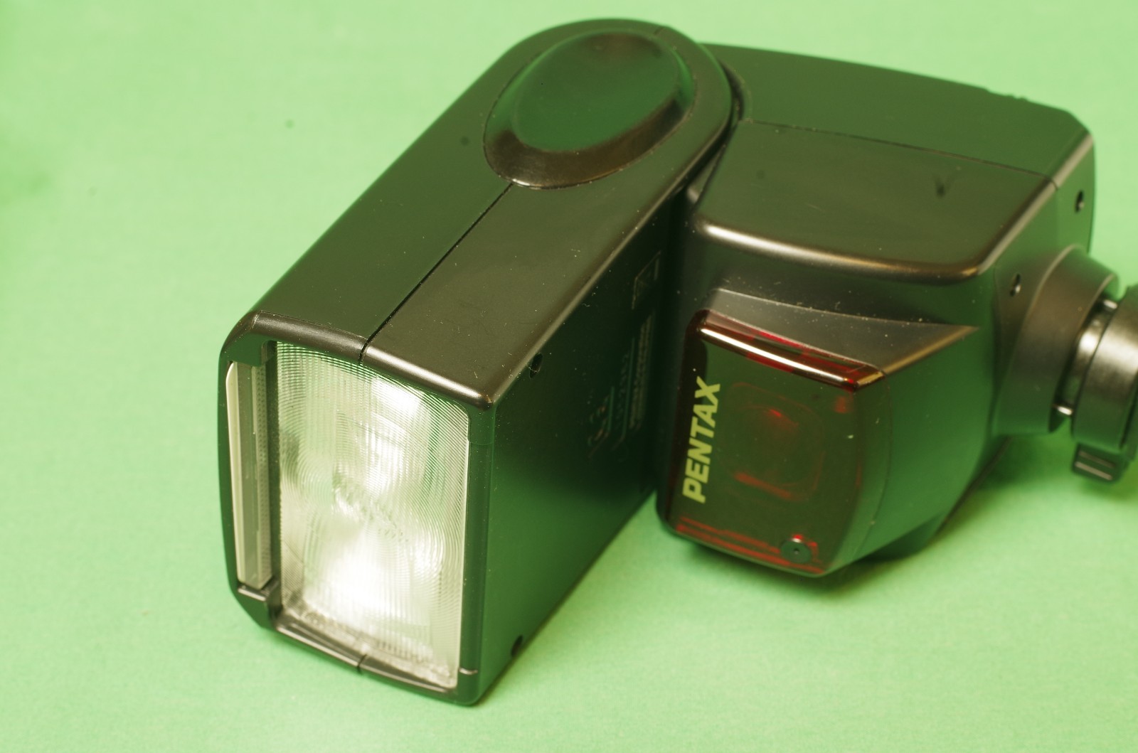 Pentax AF 360FGZ Flash Unit very nice condition Tested Working