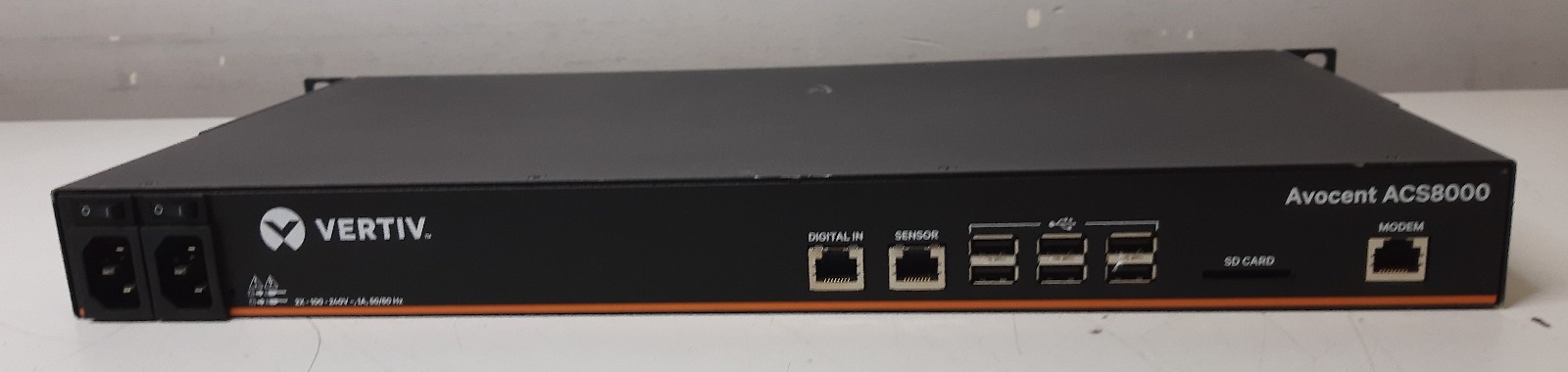 Vertiv Avocent ACS8000 16-Port Serial Advanced Console Server | Reset, READ!