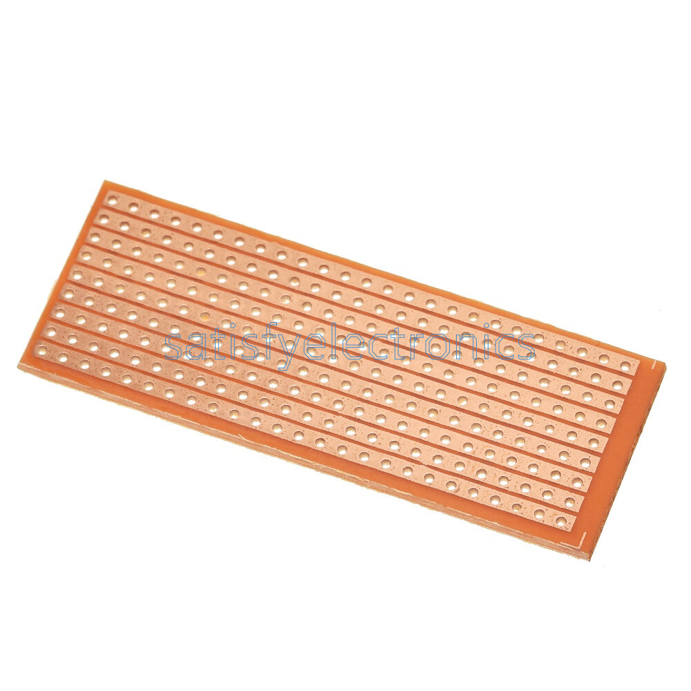 10PCS 2.5*6.4CM Prototype Paper PCB Universal Experiment Matrix Circuit Board