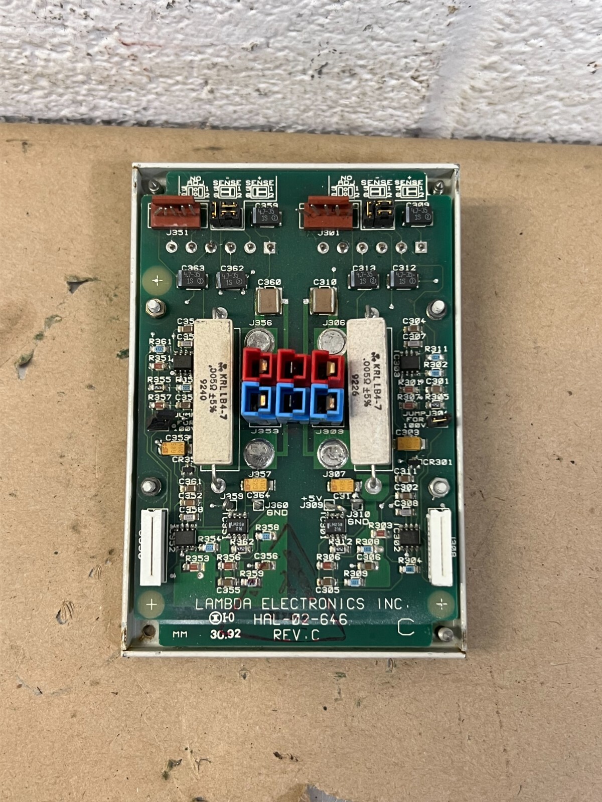 Lambda HAL-02-646 Circuit Board