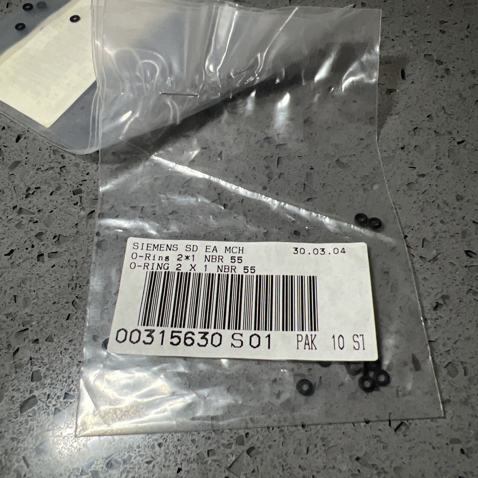 New Siemens EA 2*1 O-ring 00315630S01 pack of 10 w/ warranty Free Shipping