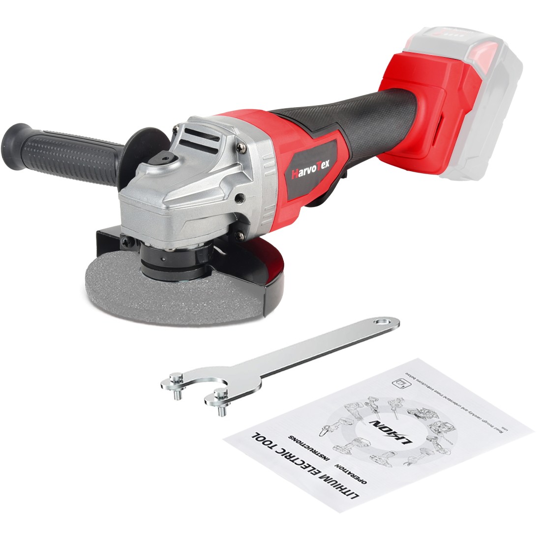 Cordless 4-1/2" to 5" Angle Grinder for Milwaukee M18 Battery Brushless 11000RPM