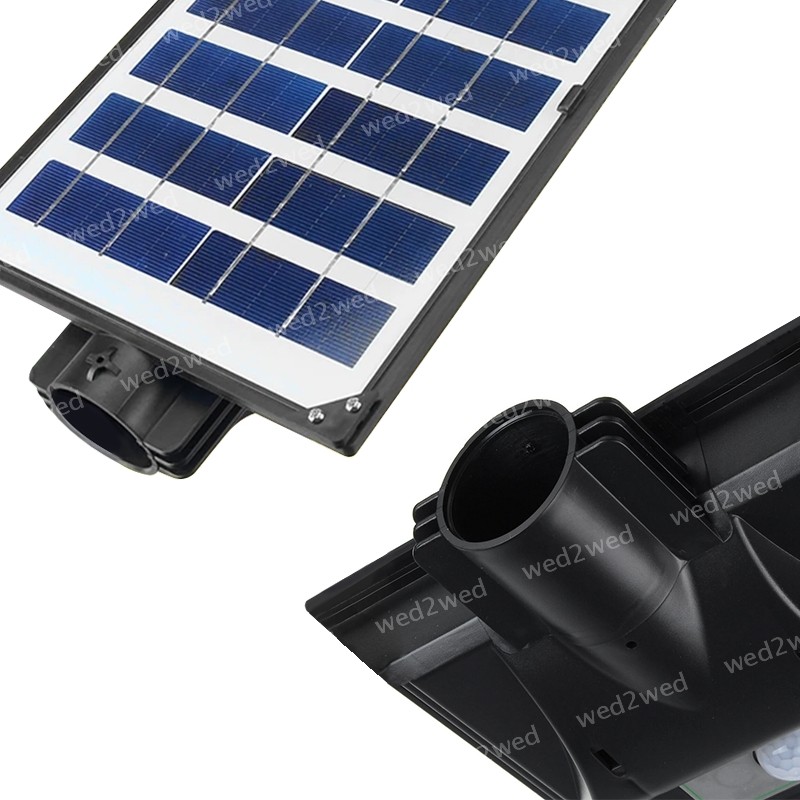 Solar Motion Sensor Street Lamp 450W Outside Security Energy Saving Timer IP65