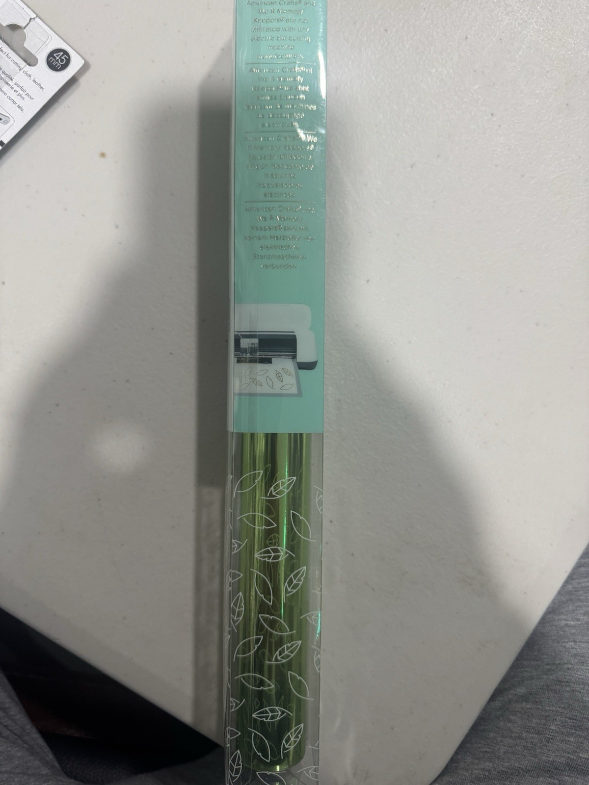 We R Memory Keepers Foil Quill Heat Activated Foil. Green 1 Sheet of 12 X96. NEW