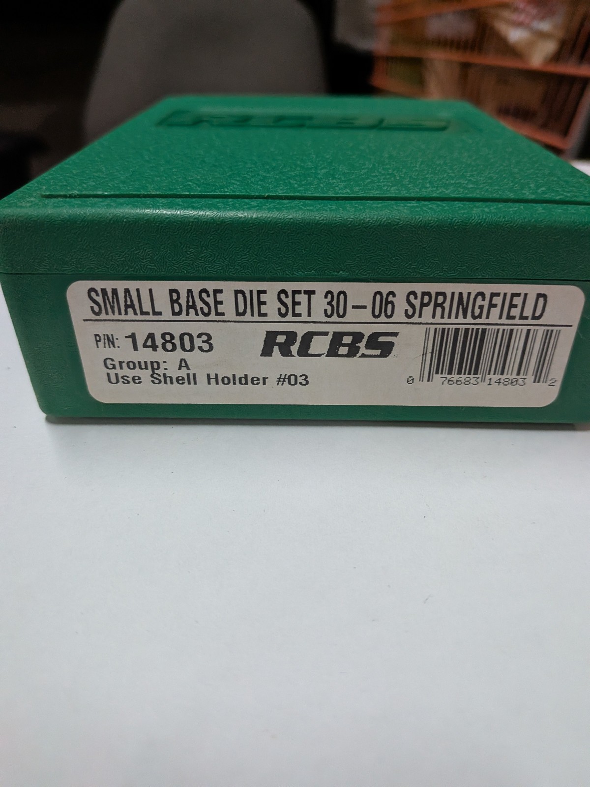 RCBS 14803 .30-06 Springfield Small Base Taper Crimp Die Set