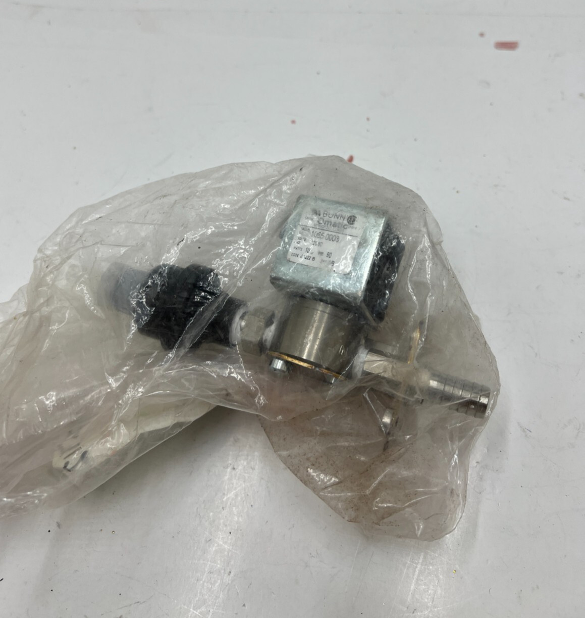 Bunn 43130.0006 Solenoid Valve Assembly with Flow Control, Water, 120V, 60HZ
