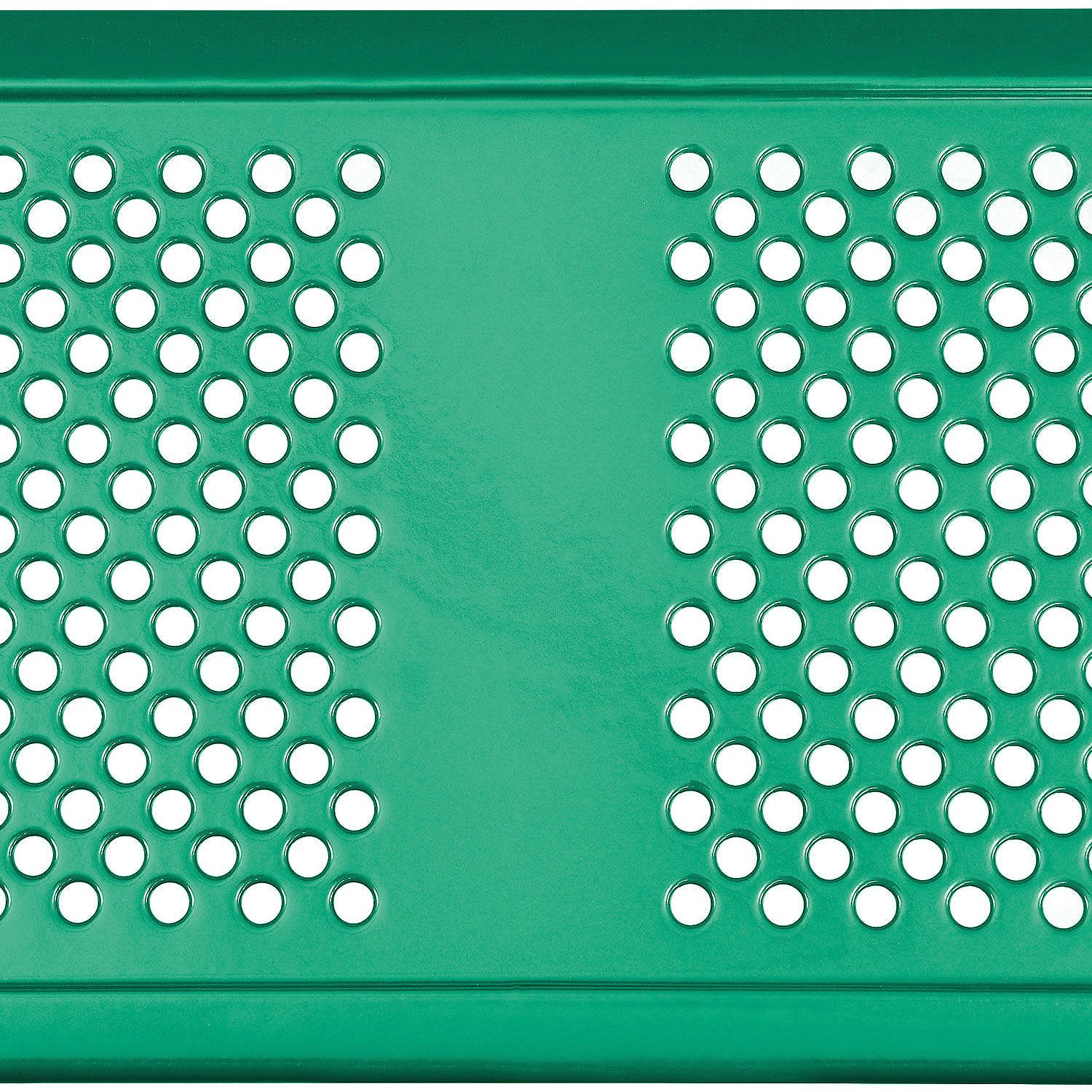 72" Rectangular Picnic Table Surface Mount Green