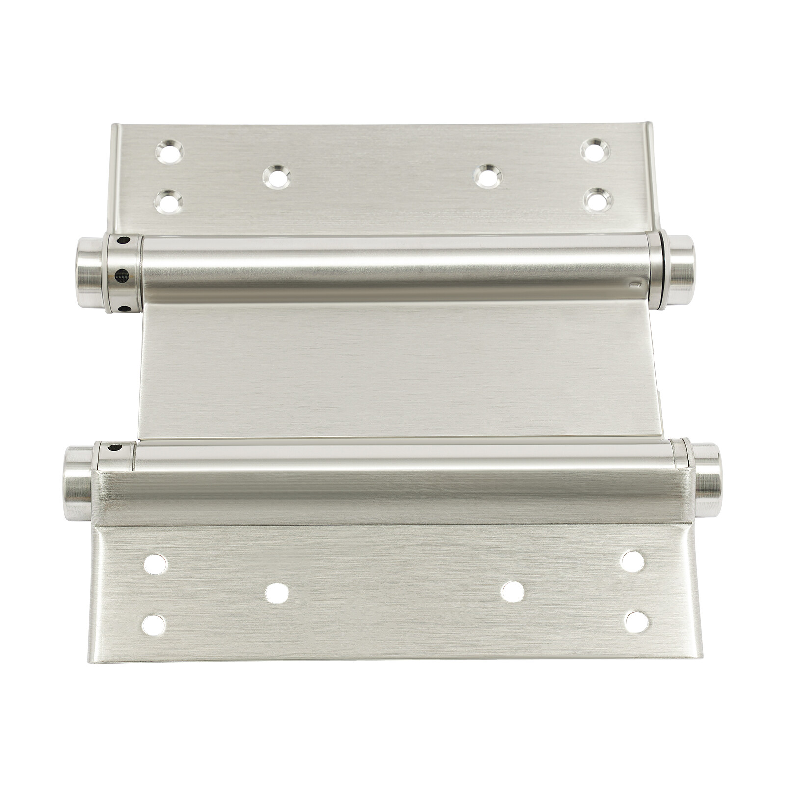2pcs Double Action Spring Hinges 8" Self Closing Door Hinges Heavy Duty Hinges