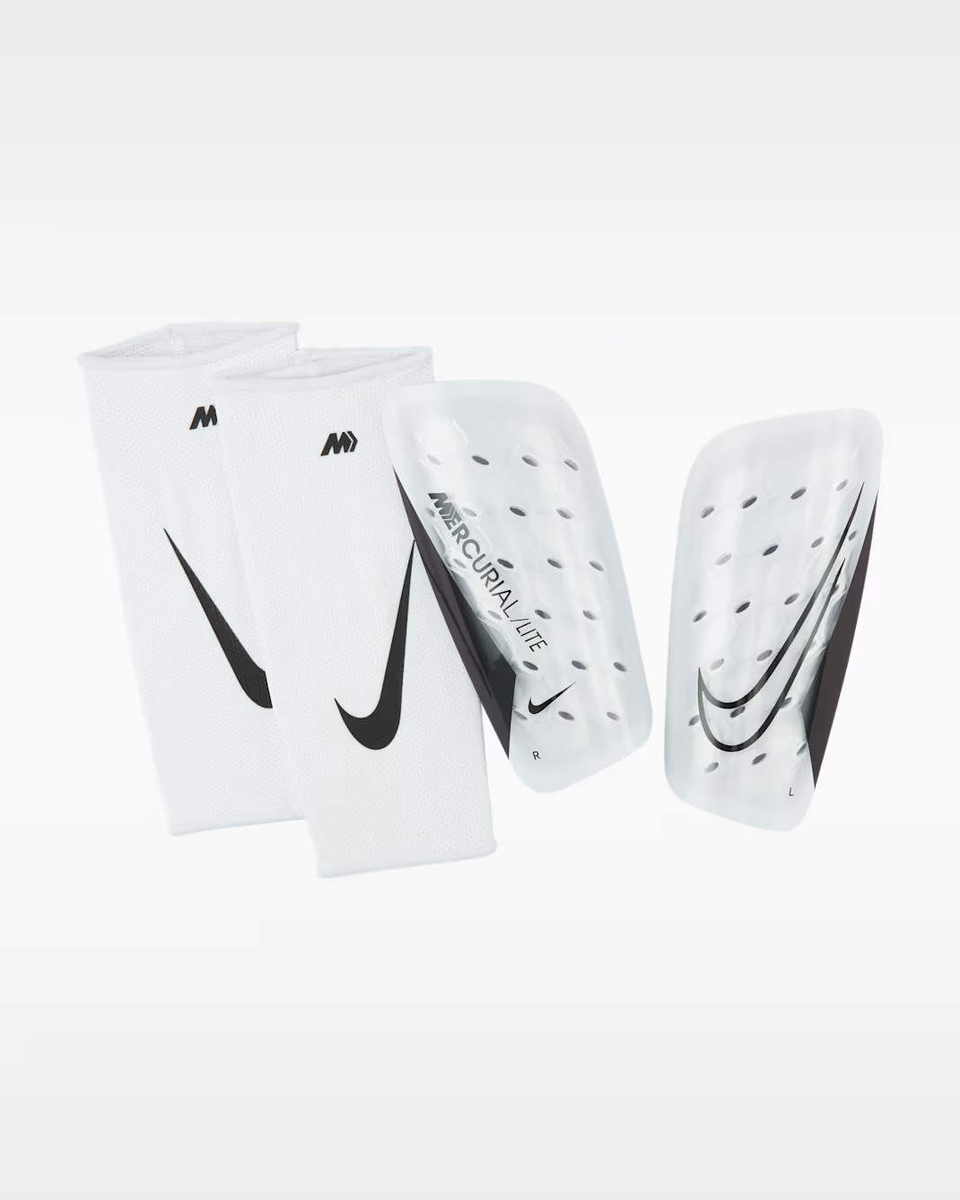 Nike Mercurial Lite Shin Guard Size Small Soccer White DV1771 100 New