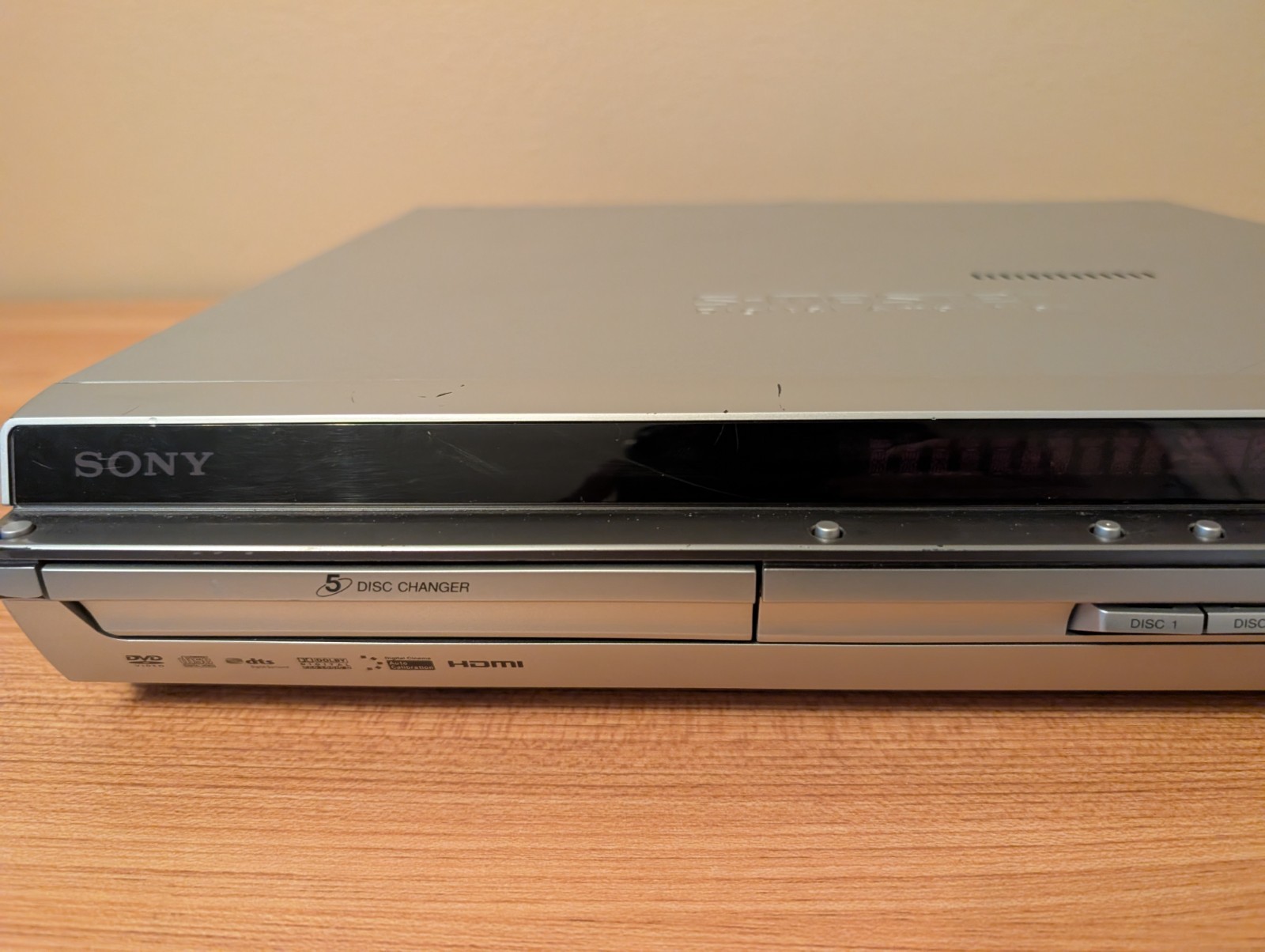 Sony DAV/HCD-HDX265 5-Disc Changer DVD/CD Player - No Remote - Tested & Works