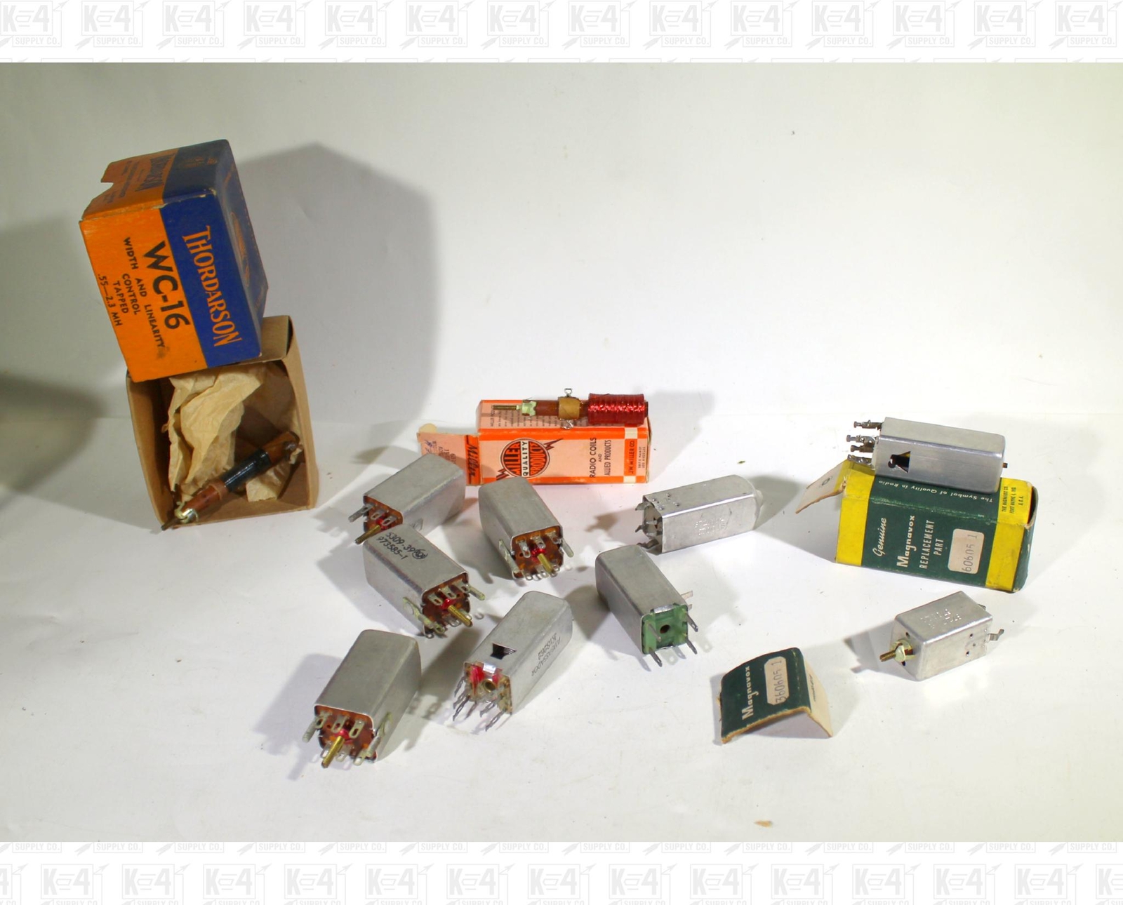 Lot Of RCA Miller Etc Antique Radio TV Tuning Coil IF Transformers