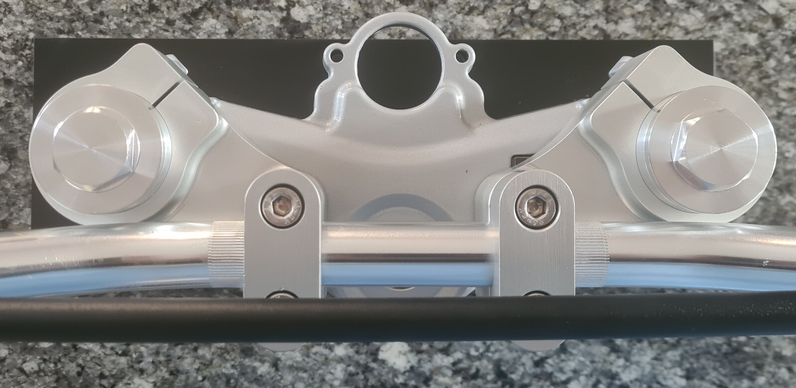 Honda CBR600 Street fighter conversion bracket bar risers