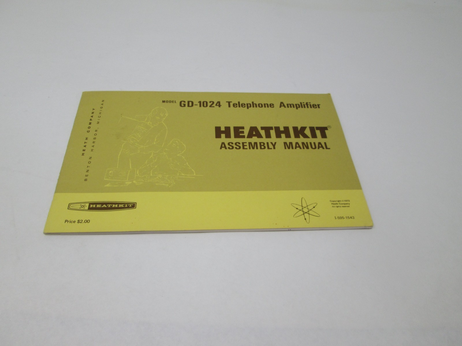 Heathkit Assembly Manual Telephone Amplifier GD-1024