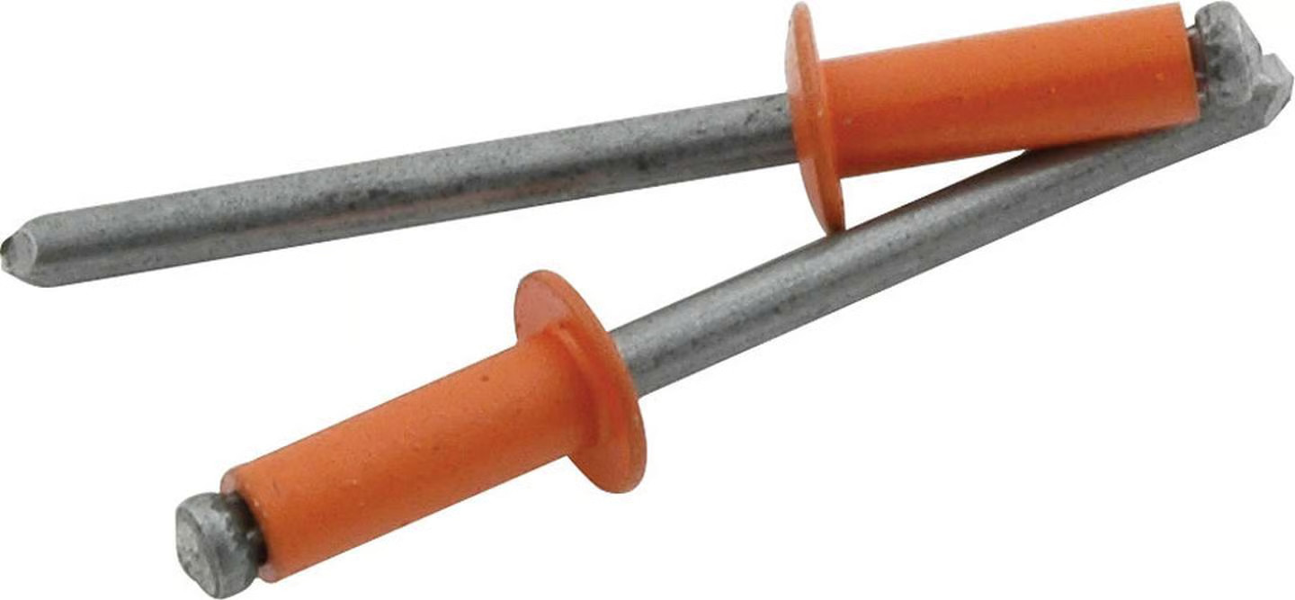 Allstar Performance ALL18136 Rivet - 3/8 in Head - 3/16 in Steel Mandrel -