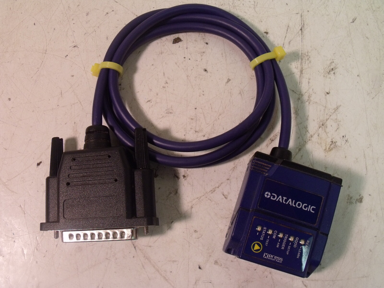 Datalogic 210 212-100 Bar Code Scanner:  10-30 VDC