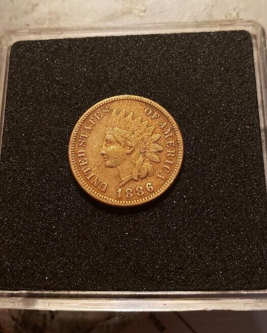 1886 Indian Head Penny
