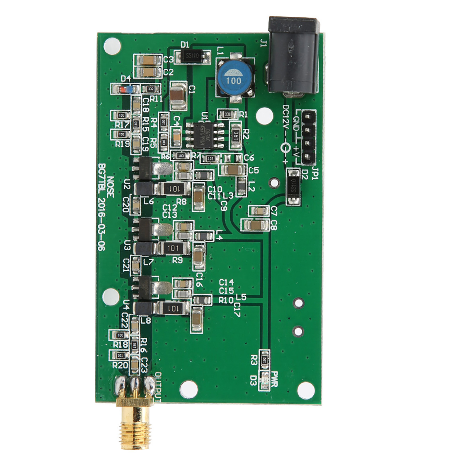 DC12V Noise Generator Spectrum Tracking Source Output Connector SMA