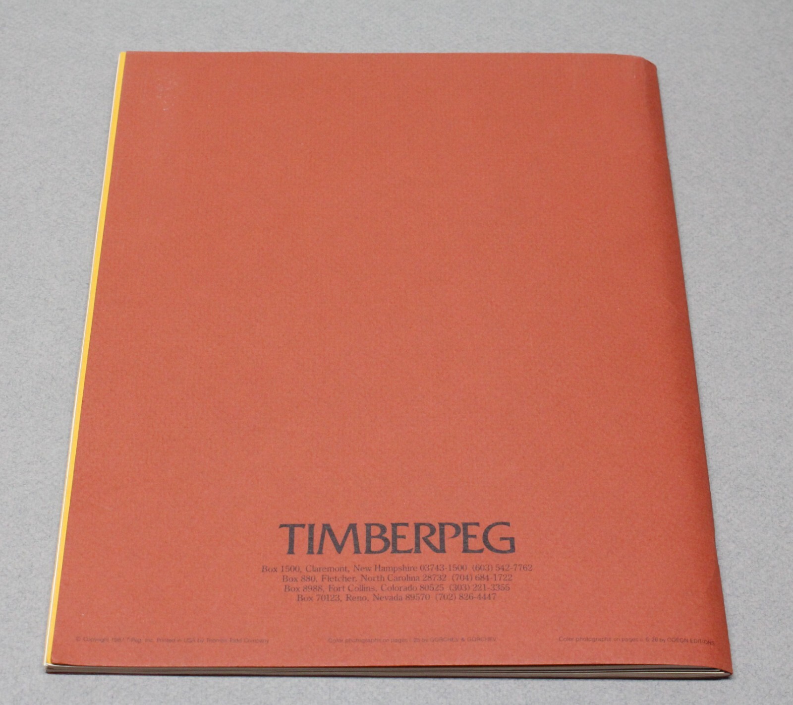 Timberpeg Homes 1980s Catalog / Design Portfolio