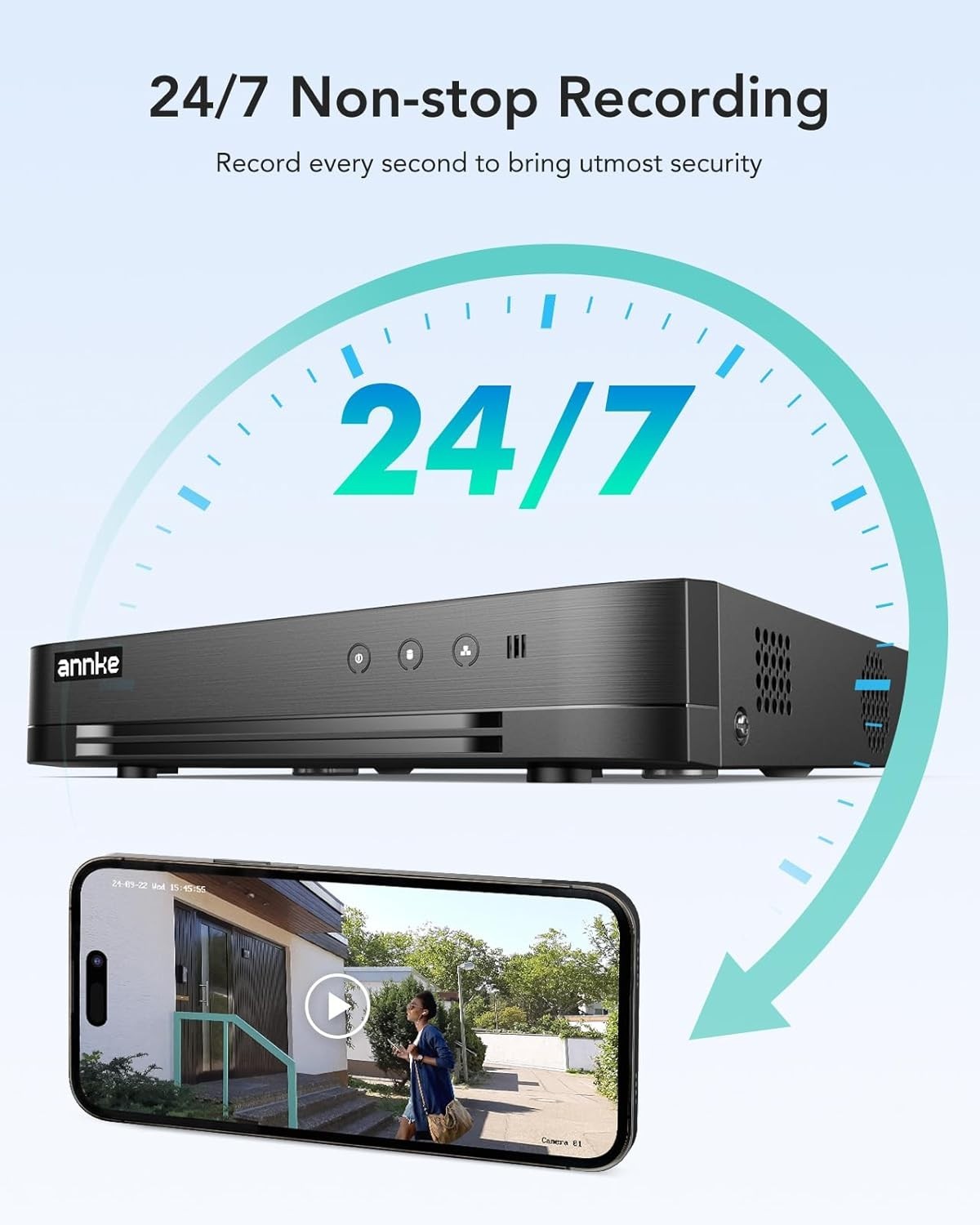 Compact 16CH 1080P Lite DVR with Innovative Detection & Extensive Compatibility