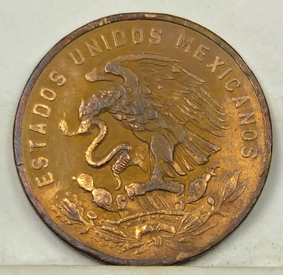 1964 Mexico 20 Centavos RB