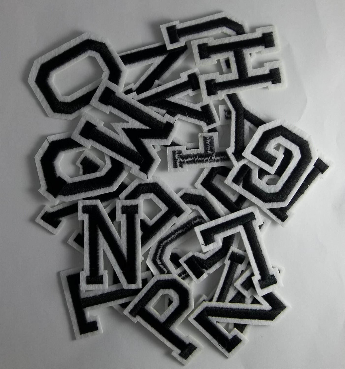Alphabet Embroidered Iron-On Letter