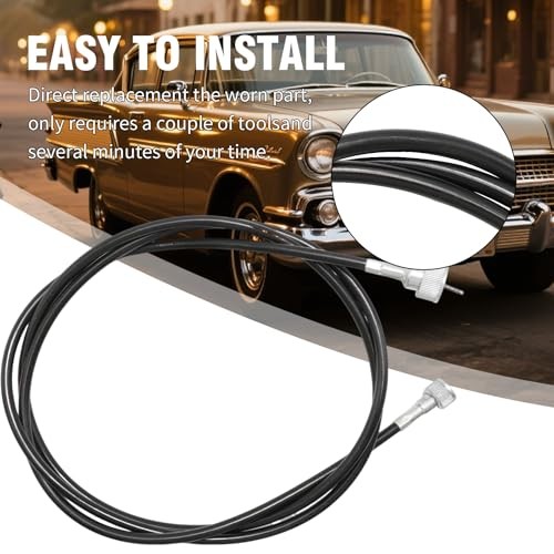 7641443183 Transmission Speedometer Cable, Replacement for Chevy TH350 TH400