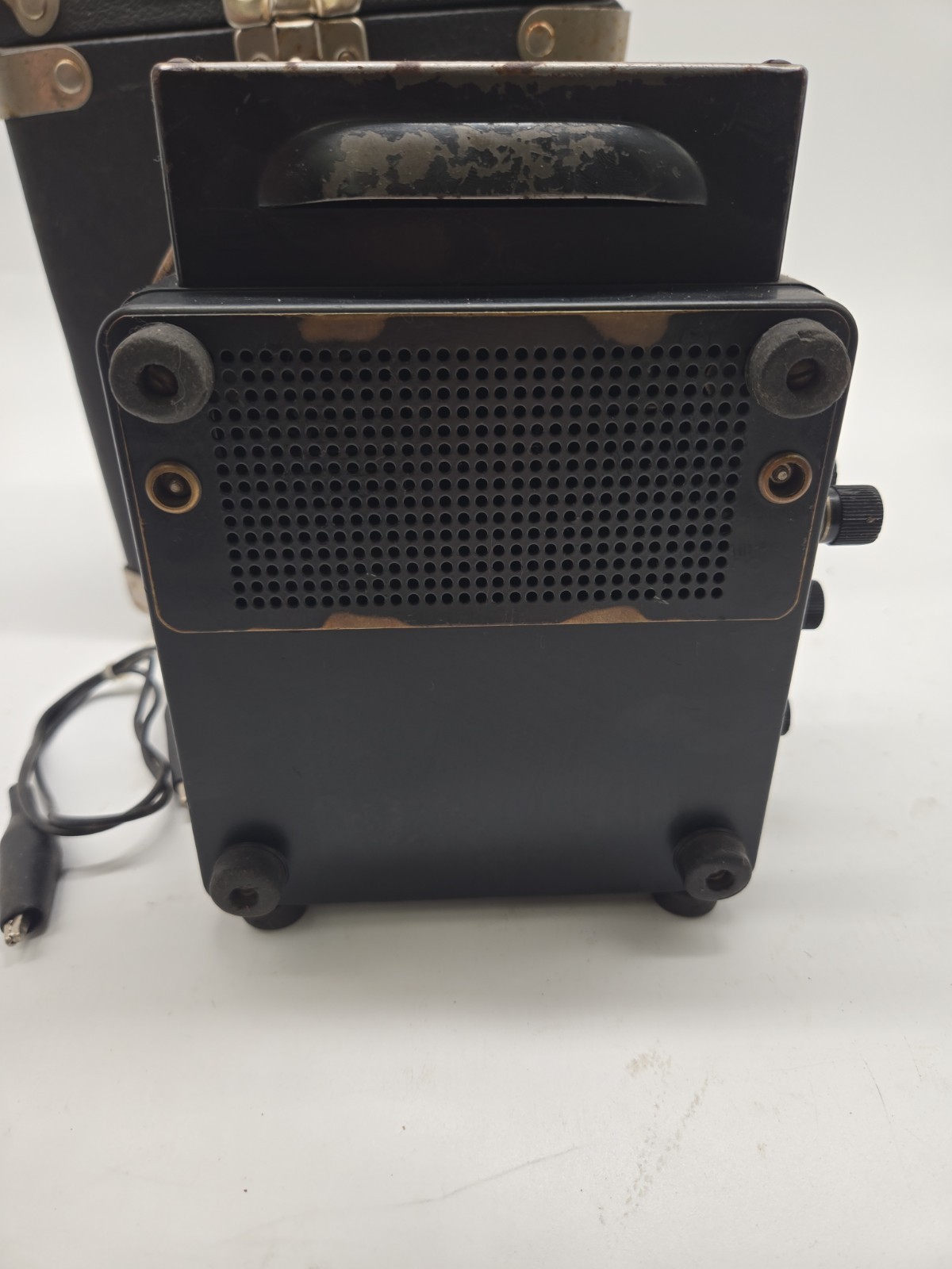 Vtg Weston Electrical Instrument AC Voltmeter Zero Corrector Model 433 With Case
