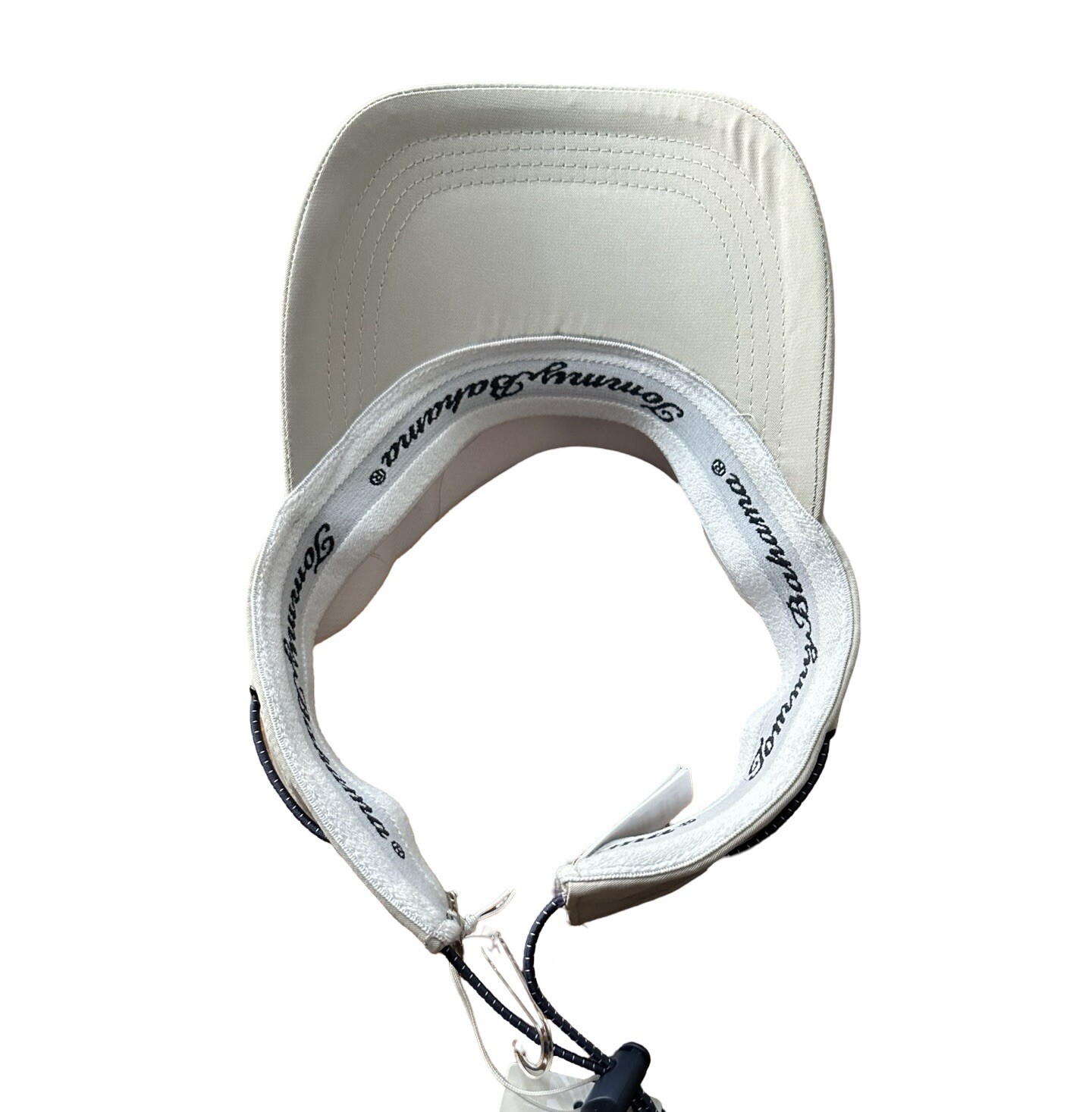 TOMMY BAHAMA TIP YOUR CAP Unisex Beige Adjustable Visor - OSFA