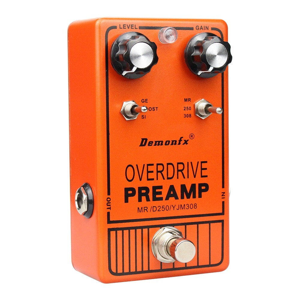 Demonfx YJM308 Multi Toggle Overdrive Preamp Just arrived Fast US Ship No Wait