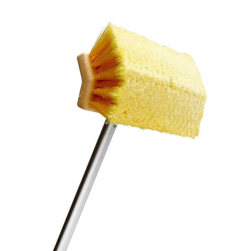 Bi-Level Bristle Brush w/ Threaded Hole